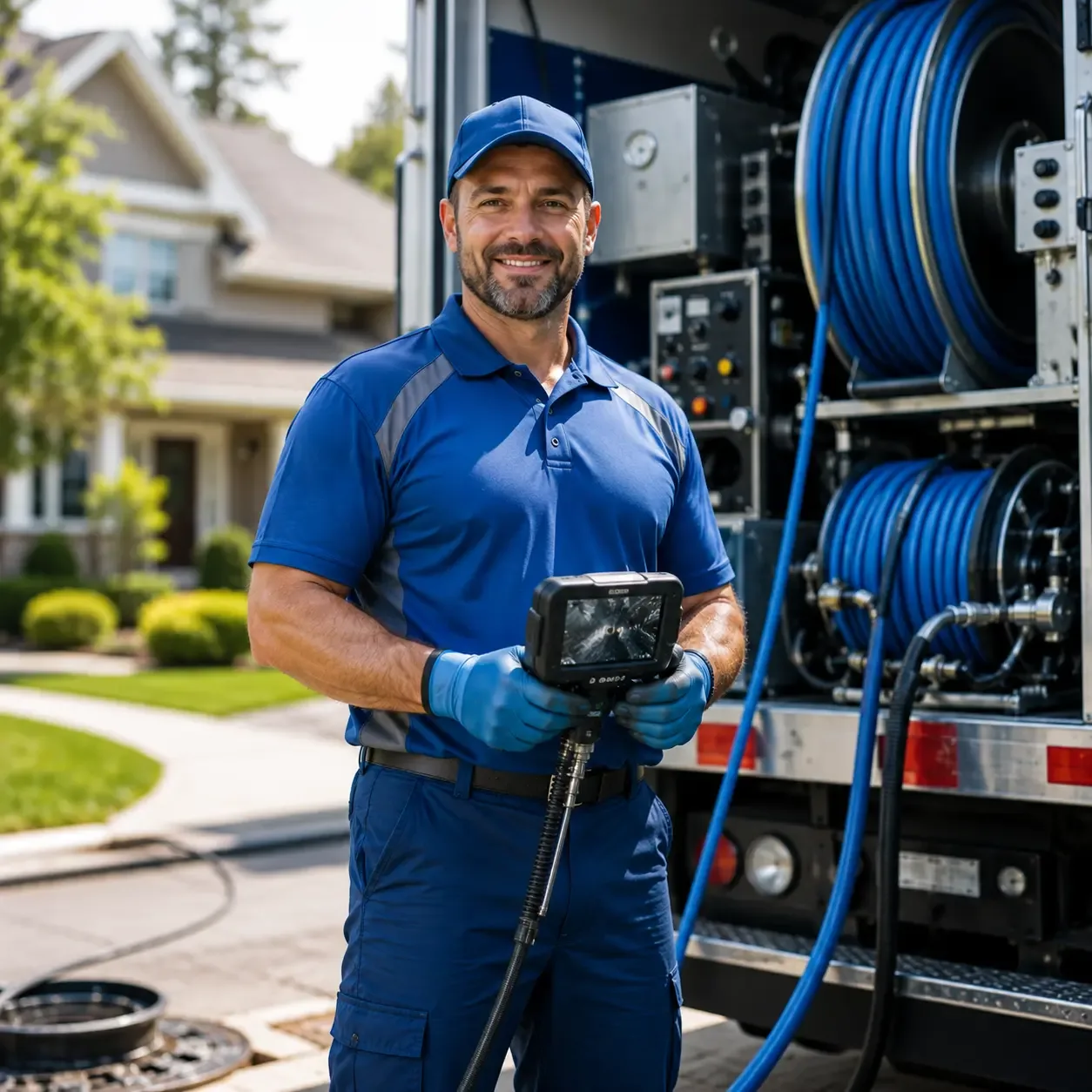 Local outdoor drain cleaning specialists in Norwalk, OH